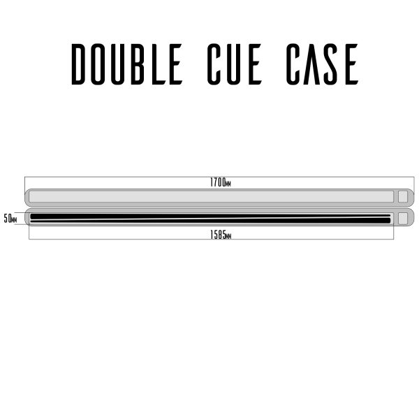 One Piece Double Cue Case - Image 7