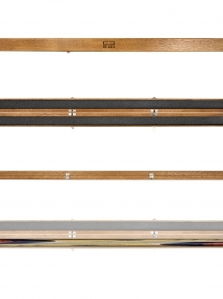 One Piece Double Cue Case